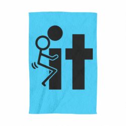 Полотенце с принтом F*ck with IT - PrintSalon