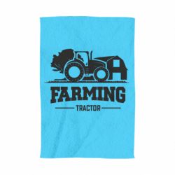 Полотенце с принтом Farming Tractor - PrintSalon
