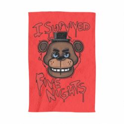 Полотенце с принтом Фнаф - PrintSalon
