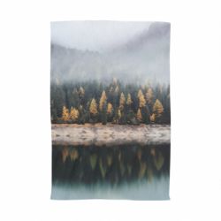 Полотенце с принтом Forest by the lake - PrintSalon