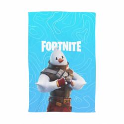 Полотенце с принтом Fortnite Snowman - PrintSalon
