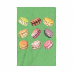 Полотенце с принтом Французский макарун - PrintSalon