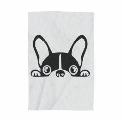 Полотенце с принтом French Bulldog Puppy - PrintSalon