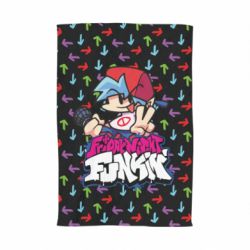 Полотенце с принтом Friday Night Funkin Arrows