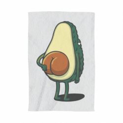 Полотенце с принтом Funny avocado - PrintSalon