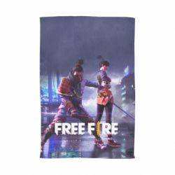 Полотенце с принтом Garena Free Fire Samurai Team - PrintSalon