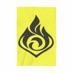 Полотенце с принтом Genshin Impact Pyro - PrintSalon