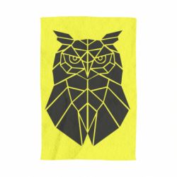 Рушник з принтом Geometric Owl - PrintSalon