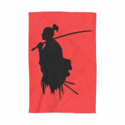 Полотенце с принтом Ghost Of Tsushima Silhouette - PrintSalon