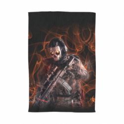 Полотенце с принтом Ghost On Fire - PrintSalon