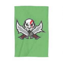 Полотенце с принтом God of war Kratos vector - PrintSalon