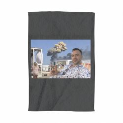 Полотенце с принтом Горячий тур в Крыму - PrintSalon