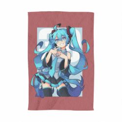 Полотенце с принтом Hatsune Miku art - PrintSalon