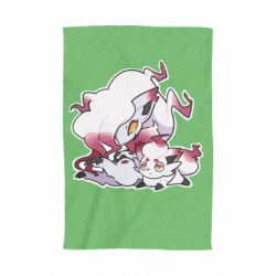 Рушник з принтом Hisuian Zoroark and Zorua - PrintSalon