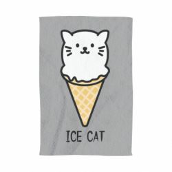 Полотенце с принтом Ice Cat - PrintSalon