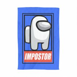 Полотенце с принтом Impostor AmongUs - PrintSalon