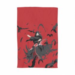Рушник з принтом Itachi Uchiha with crows - PrintSalon