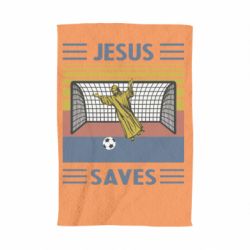Полотенце с принтом Jesus will save - PrintSalon
