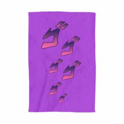 Полотенце с принтом jojo hieroglyphs - PrintSalon