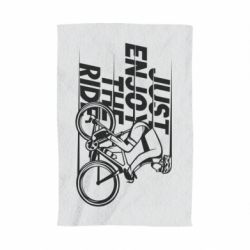 Рушник з принтом Just enjoy the ride