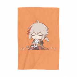 Рушник з принтом Кадзуха з котом - PrintSalon