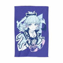 Полотенце с принтом Kamisato Ayaka - PrintSalon