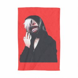 Полотенце с принтом Kaneki Portrait - PrintSalon