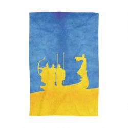 Рушник з принтом Кий, Щек, Хорив і сестра їхня Либідь - PrintSalon