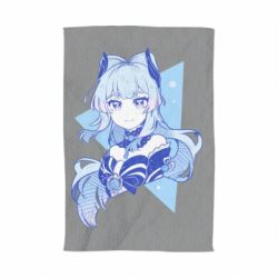 Полотенце с принтом Kokomi art