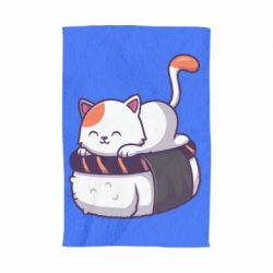 Полотенце с принтом Котик. Суши-кровать - PrintSalon
