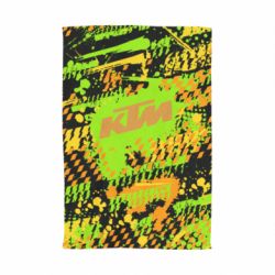 Полотенце с принтом KTM and colored background - PrintSalon