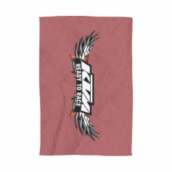 Полотенце с принтом Ktm Ready to Race Wings - PrintSalon