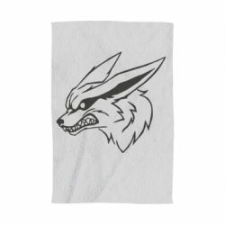 Полотенце с принтом Kurama line art - PrintSalon