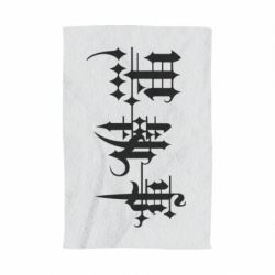 Полотенце с принтом Kuroshirsuji Logo