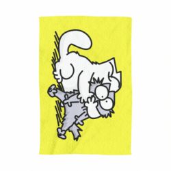 Рушник з принтом Любов котів - PrintSalon