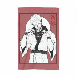 Полотенце с принтом Магическая битва аниме - PrintSalon