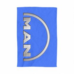 Полотенце с принтом Man metallic logo - PrintSalon