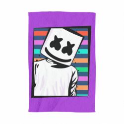 Полотенце с принтом Marshmello Colorful Portrait - PrintSalon