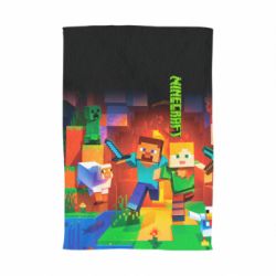 Полотенце с принтом Майнкрафт - PrintSalon