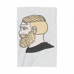 Полотенце с принтом Meme Man Nordic Gamer - PrintSalon