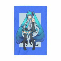 Полотенце с принтом Miku art - PrintSalon