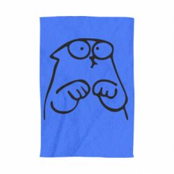 Полотенце с принтом Милый Кот Саймона - PrintSalon
