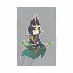 Полотенце с принтом Милый Тигнари - PrintSalon
