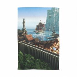 Рушник з принтом Minecraft beautiful town