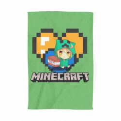 Рушник з принтом Minecraft Girl