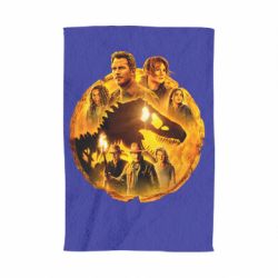 Полотенце с принтом Мир Юрского Периода Доминион - PrintSalon