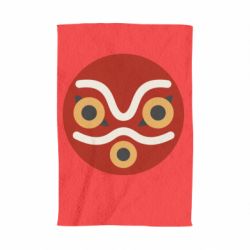 Полотенце с принтом Mononoke mask - PrintSalon
