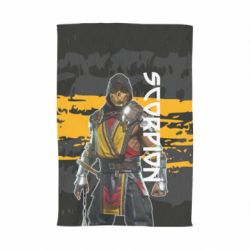 Полотенце с принтом Mortal Kombat-Scorpion - PrintSalon