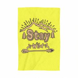 Полотенце с принтом Mountains - Stay Wild - PrintSalon