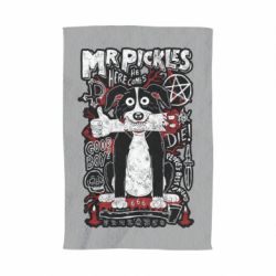 Полотенце с принтом Mr pickles the dog - PrintSalon